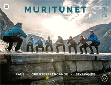 Tablet Screenshot of muritunet.no